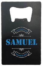 Load image into Gallery viewer, Bottle Opener Stainless Stencil Design