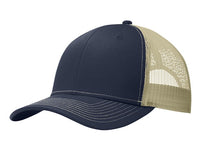 Load image into Gallery viewer, Port Authority Leather Patch Trucker Hat