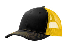 Load image into Gallery viewer, Port Authority Leather Patch Trucker Hat