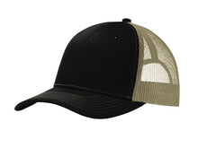 Load image into Gallery viewer, Port Authority Leather Patch Trucker Hat