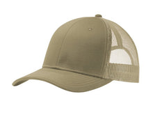 Load image into Gallery viewer, Port Authority Leather Patch Trucker Hat