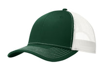 Load image into Gallery viewer, Port Authority Leather Patch Trucker Hat