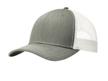 Load image into Gallery viewer, Port Authority Leather Patch Trucker Hat