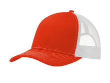 Load image into Gallery viewer, Port Authority Leather Patch Trucker Hat