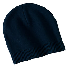 Load image into Gallery viewer, Port Authority Color Leather Patch Cotton Beanie