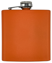 Load image into Gallery viewer, Groomsman 6oz Powder Coated Stainless Steel Flask UV Print