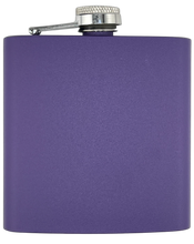 Load image into Gallery viewer, Groomsman 6oz Powder Coated Stainless Steel Flask UV Print