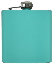 Load image into Gallery viewer, Groomsman 6oz Powder Coated Stainless Steel Flask UV Print