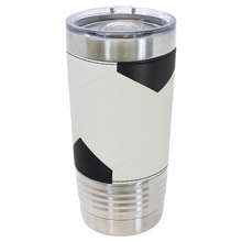 Load image into Gallery viewer, Soccer 20oz Ringneck Tumbler Customized Logo