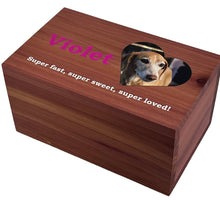 Load image into Gallery viewer, Custom Photo Pet Urn - Medium