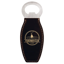 Load image into Gallery viewer, Leatherette Bottle Opener w/ Magnet