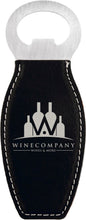 Load image into Gallery viewer, Leatherette Bottle Opener w/ Magnet