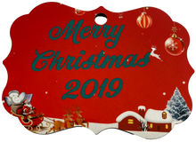 Load image into Gallery viewer, Benelux Shape Two Sided Hardboard Ornament