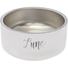 Load image into Gallery viewer, Personalized Pet Bowl 32oz