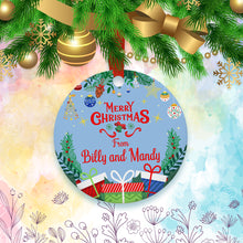 Load image into Gallery viewer, 3" Round 2 Sided Ornament