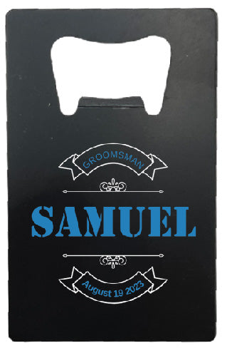 Bottle Opener Stainless Stencil Design