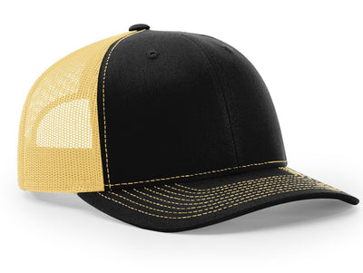 Richardson 112 Color Leather Patch Custom Trucker Hat