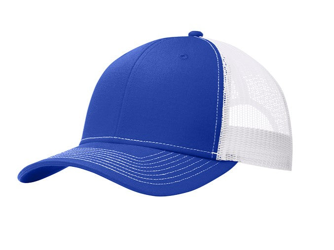 Port Authority Leather Patch Trucker Hat