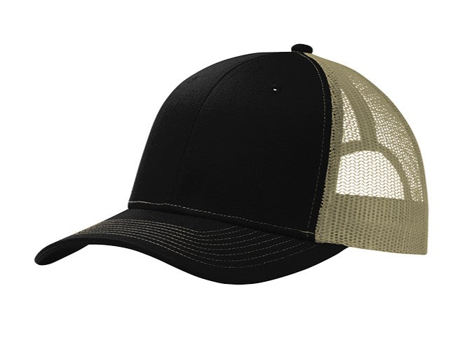 Port Authority Leather Patch Trucker Hat