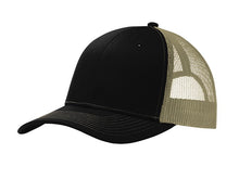 Load image into Gallery viewer, Port Authority Leather Patch Trucker Hat
