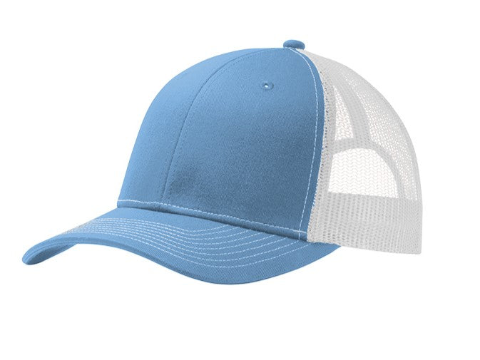 Port Authority Leather Patch Trucker Hat