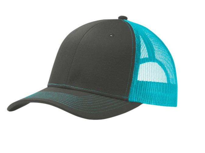 Port Authority Leather Patch Trucker Hat