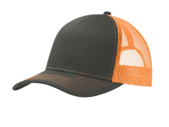 Port Authority Leather Patch Trucker Hat