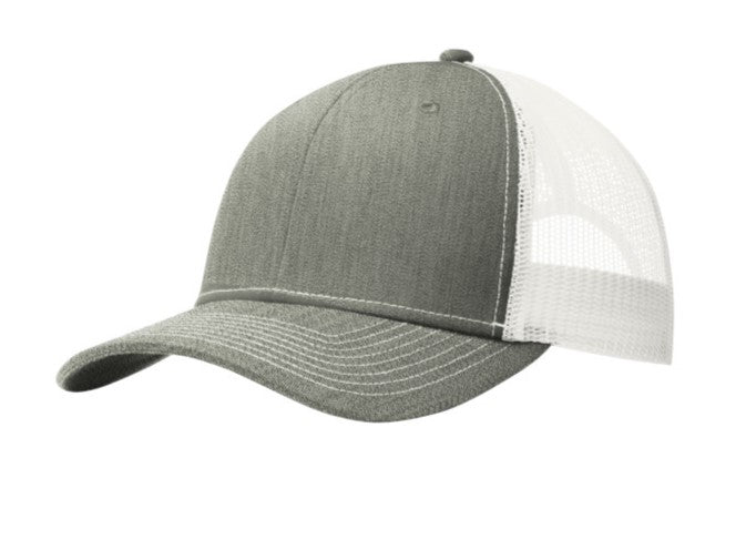 Port Authority Leather Patch Trucker Hat