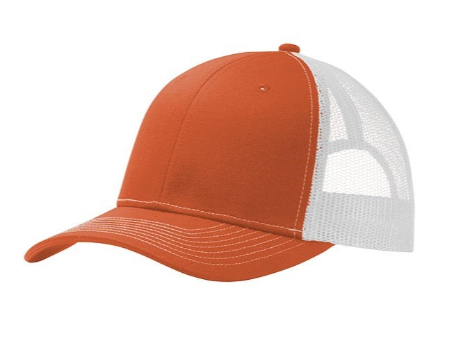 Port Authority Leather Patch Trucker Hat