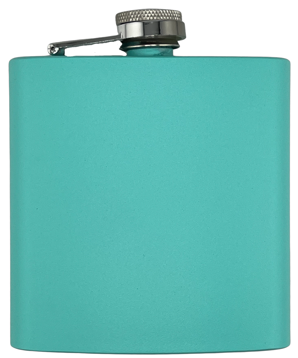 Groomsman 6oz Powder Coated Stainless Steel Flask UV Print