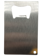 Load image into Gallery viewer, Groomsman Stainless Steel Credit Card Bottle Opener
