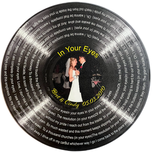 Personalized Song Lyrics Wedding / Anniversary Gift