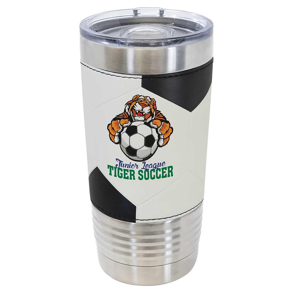 Soccer 20oz Ringneck Tumbler Customized Logo