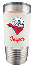 Load image into Gallery viewer, Customizable Team Logo Baseball Tumbler
