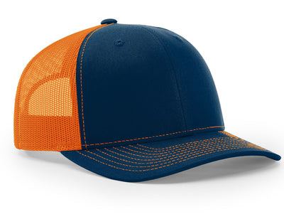 Richardson 112 Color Leather Patch Custom Trucker Hat