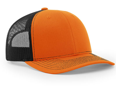 Richardson 112 Color Leather Patch Custom Trucker Hat