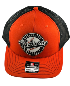 Richardson 112 Color Leather Patch Custom Trucker Hat