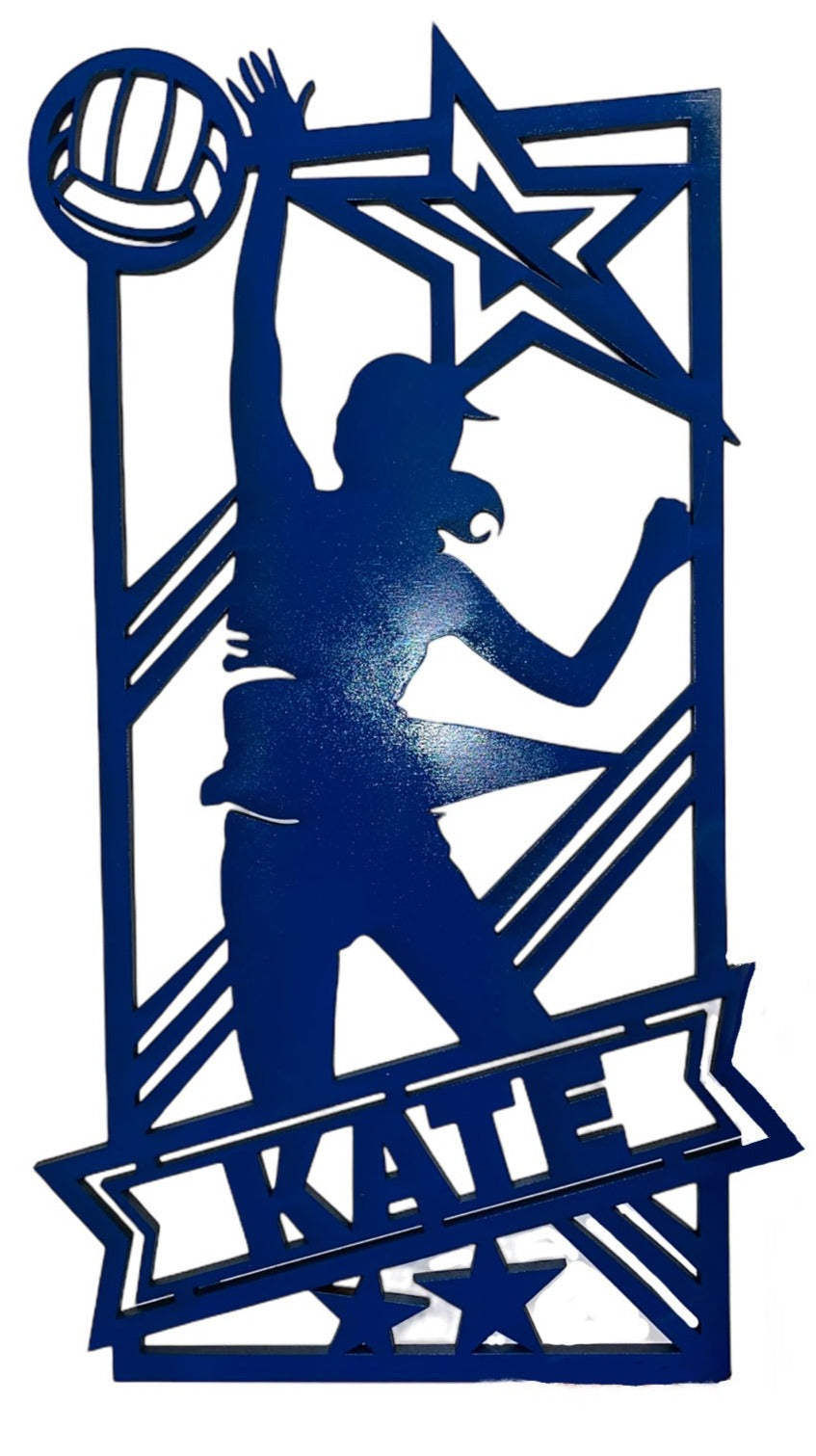 Volleyball Sign 17"x10"