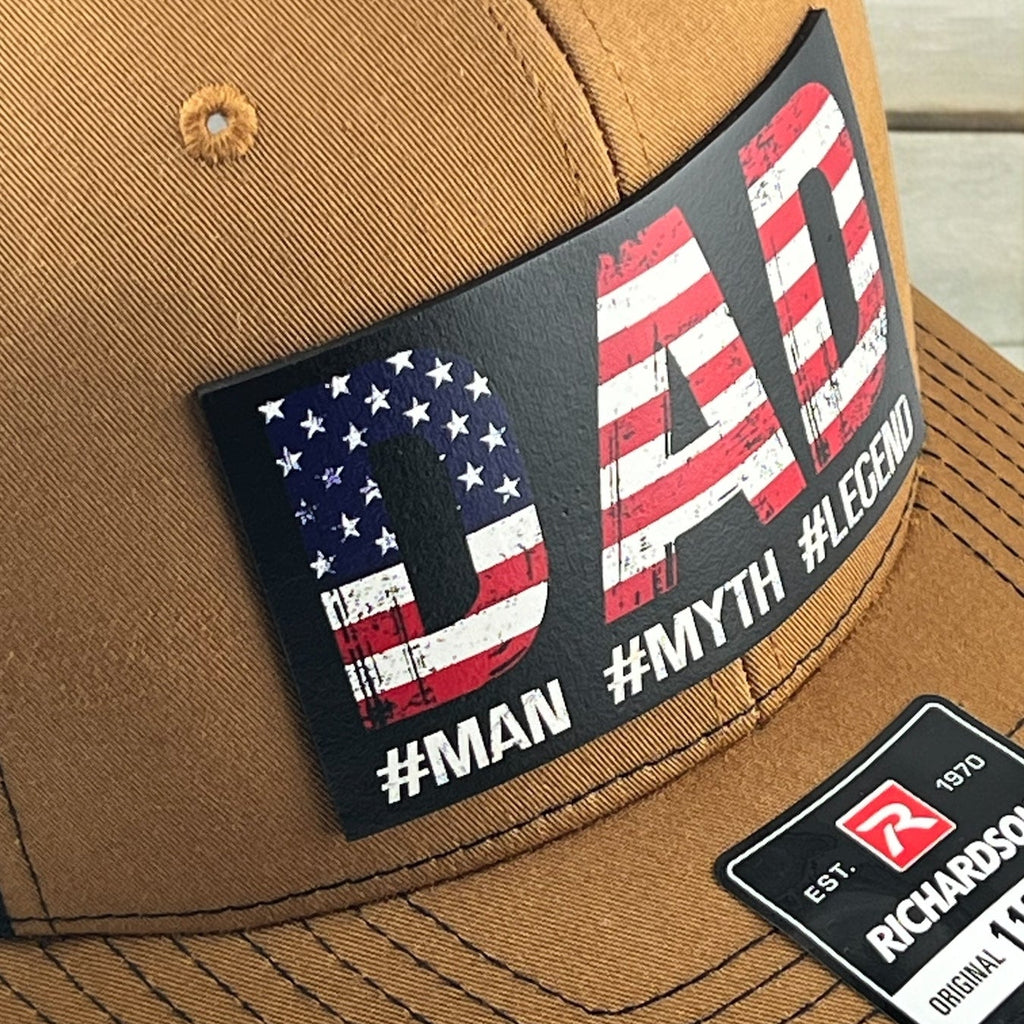 DAD #MAN #MYTH #LEGEND Richardson 112 Trucker Cap