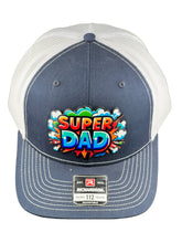 Load image into Gallery viewer, Super Dad Genuine Leather Patch Hat
