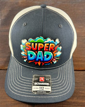 Load image into Gallery viewer, Super Dad Genuine Leather Patch Hat
