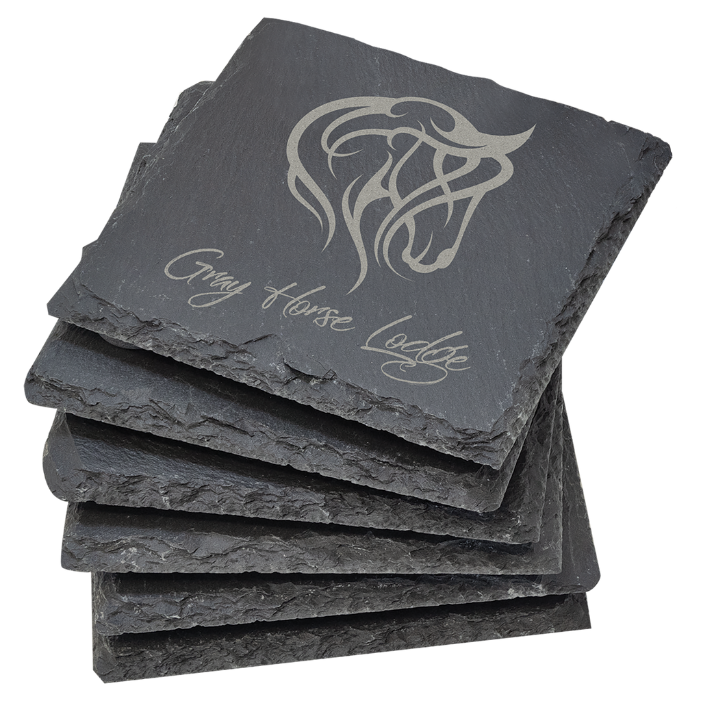 Personalized Slate Coasters