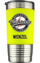 Load image into Gallery viewer, Customized Logo Softball 20oz Ringneck Tumbler
