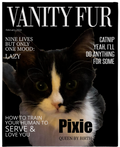 Vanity Fur Magazine Cover 16x20 Canvas