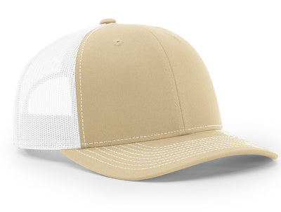 Richardson 112 Color Leather Patch Custom Trucker Hat