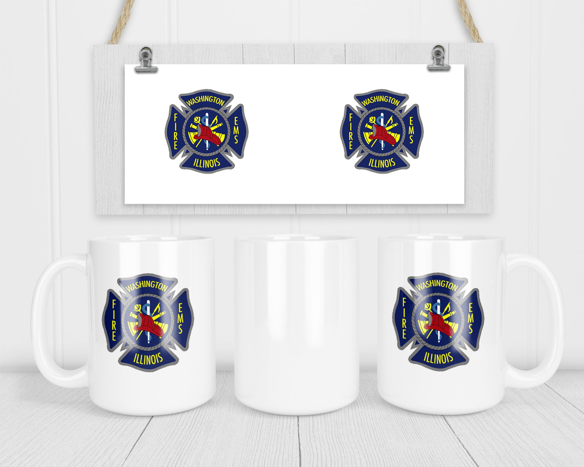 Personalized 15 oz Ceramic Mug Full Color