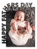 Father's Day Photo Frame Customized w/ Photo