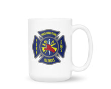 Load image into Gallery viewer, Firefighter design coffee mug
