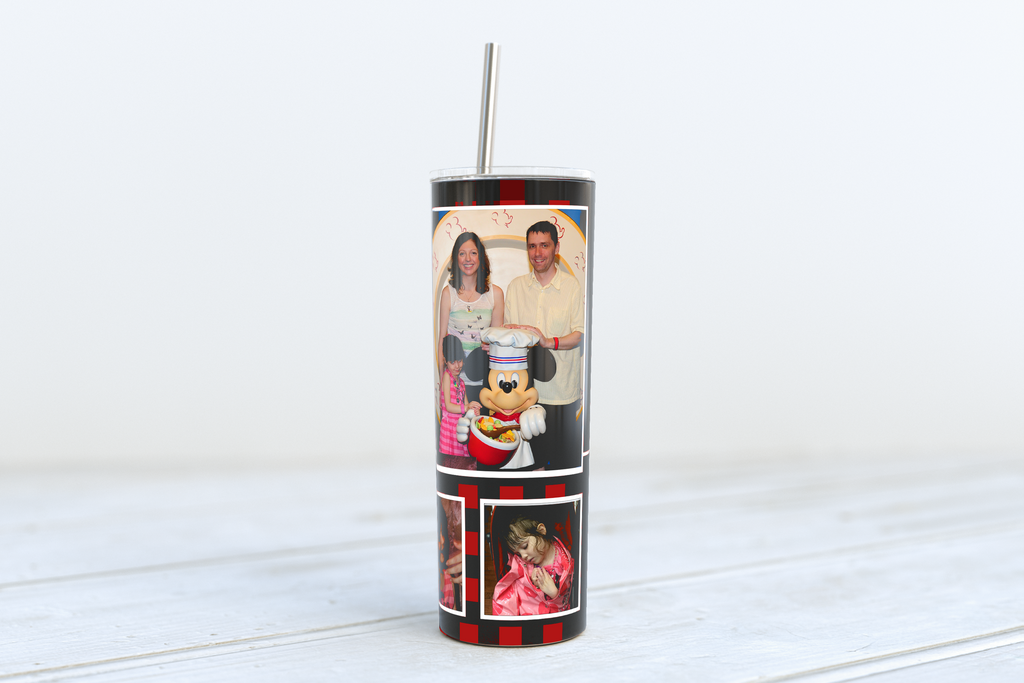 GRANDMA YOU'RE THE BEST Skinny 20oz Stainless Steel Tumbler