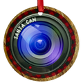 Santa Cam Dual Lense Ornament